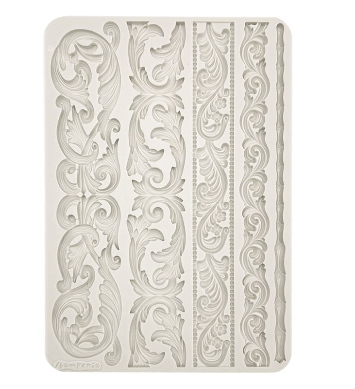 Stamperia - Art Stories - Big A4 Silicone Moulds - Stripes