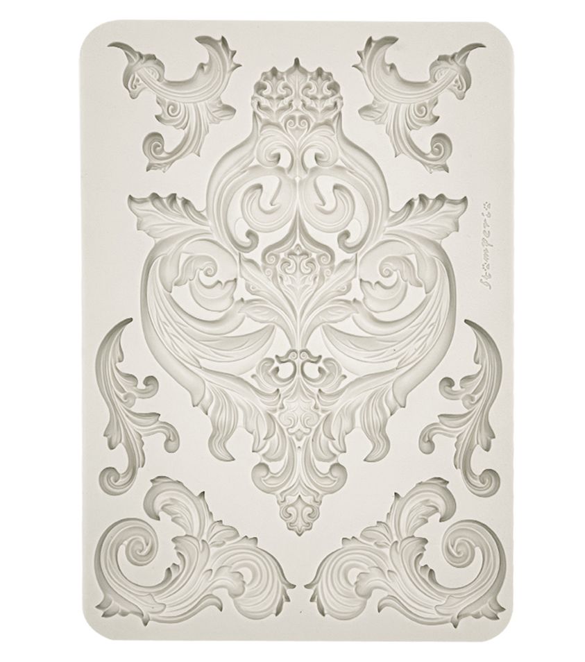 Stamperia - Art Stories - Big A4 Silicone Moulds - Frieze and Corners