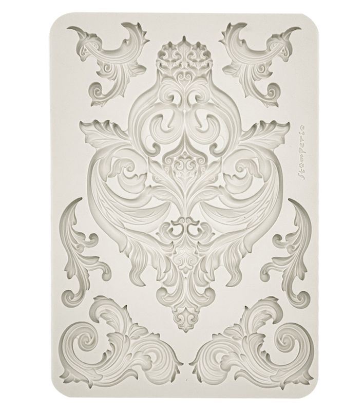 Stamperia - Art Stories - Big A4 Silicone Moulds - Frieze and Corners