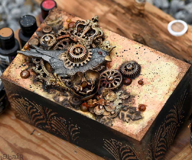 Finnabair - Workshop - Gilded Box - Sunday 23th Nov