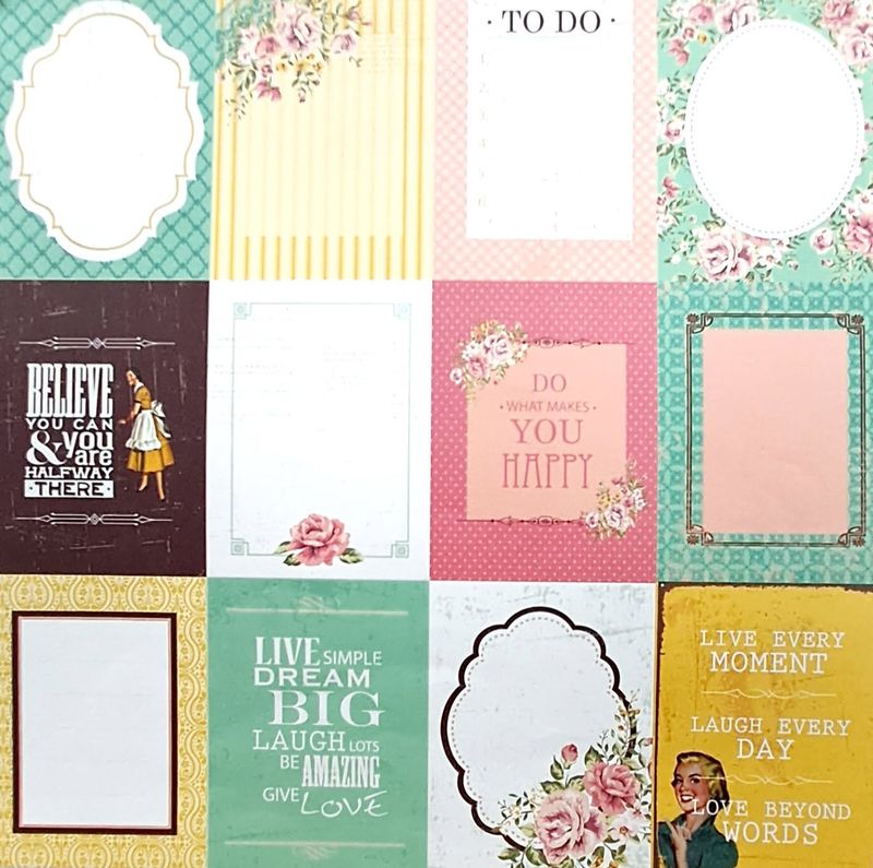Kaisercraft - Tea Break - 12&quot;x12&quot; Double-sided Paper - Yoyo