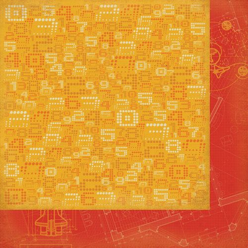 Kaisercraft - Technologic - 12&quot;x12&quot; Double-sided Paper - Pixel