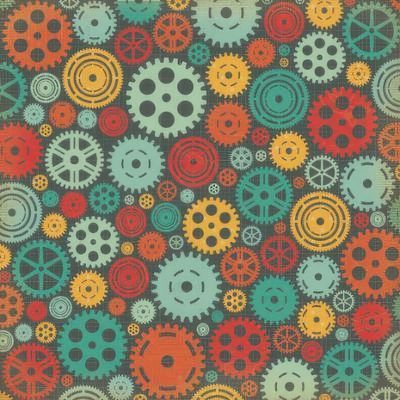 Kaisercraft - Technologic - 12&quot;x12&quot; Glazed Sheet - Delete