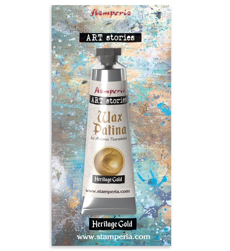 Stamperia - Art Stories - Wax Patina - Heritage Gold
