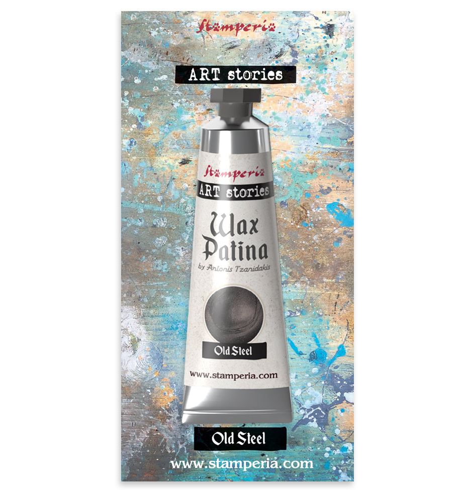 Stamperia - Art Stories - Wax Patina - Old Steel