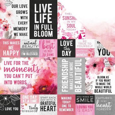 Kaisercraft - Magenta - 12&quot;x12&quot; Double-sided Paper - Rouge
