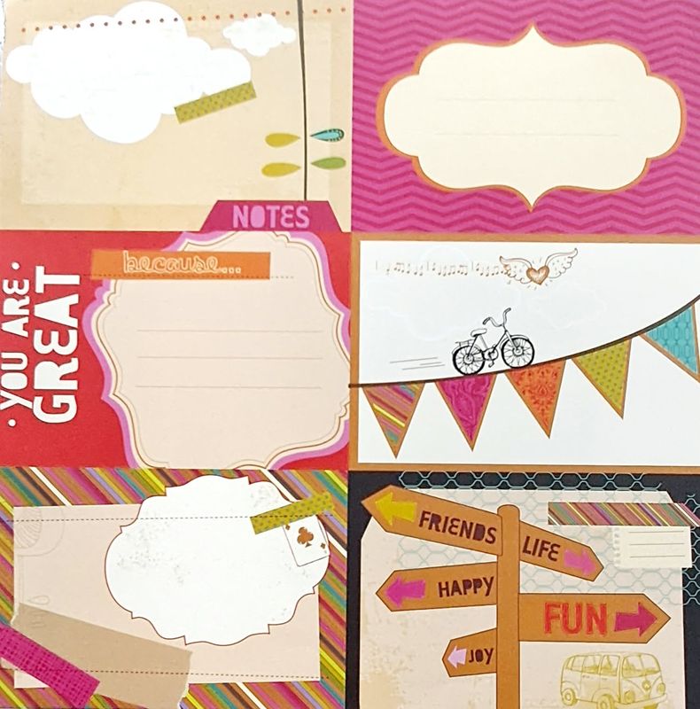 Kaisercraft - Hopscotch - 12&quot;x12&quot; Double-sided Paper - Artful