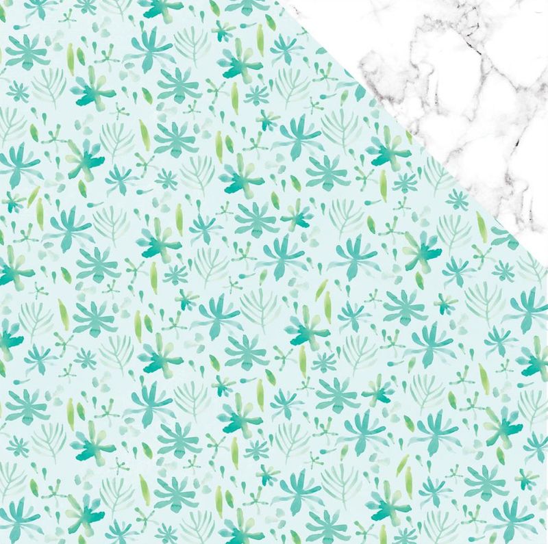 Kaisercraft - Wildflower - 12&quot;x12&quot; Double-sided Paper - Succulents