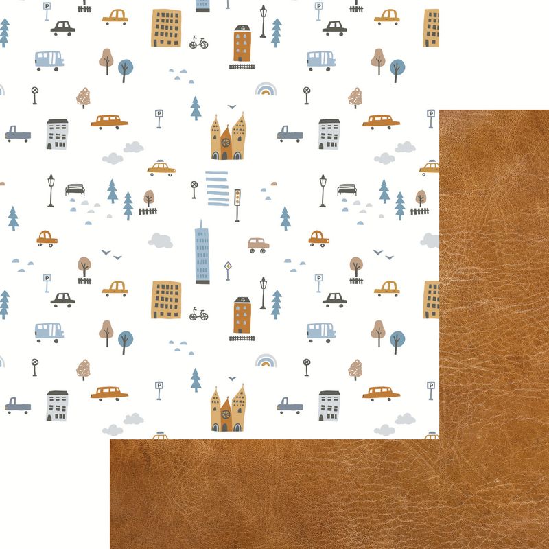 Kaisercraft - Let&#39;s Go - 12&quot;x12&quot; Double-sided Paper - Sightseeing