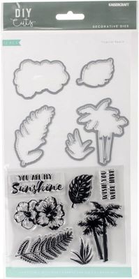 Kaisercraft - Stamp  and Die Set - Tropical Beach