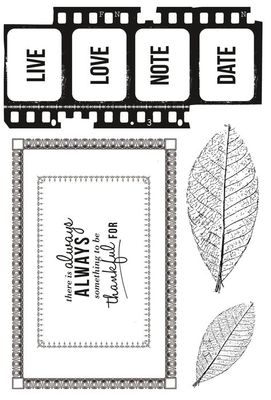 Kaisercraft - Clear Stamp Set - Art of Life