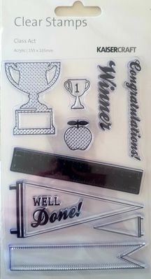 Kaisercraft - Clear Stamp Set - Class Act
