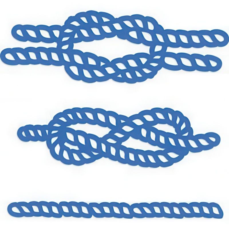 Kaisercraft - Decorative Die - Seaside - Rope &amp; Knots