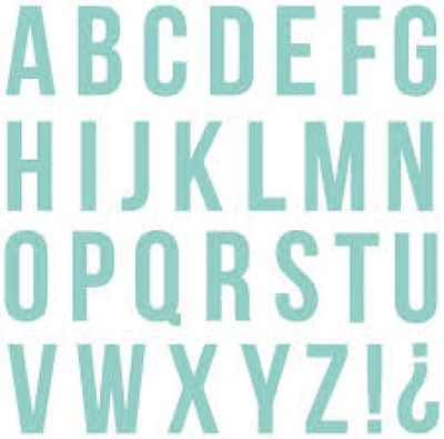 Kaisercraft - Decorative Die - Alphabet - Uppercase