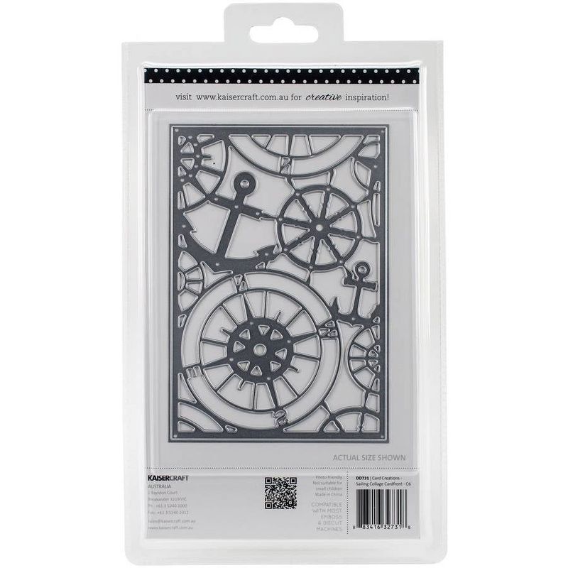 Kaisercraft - Decorative Die - Seaside - Sailing Card Front