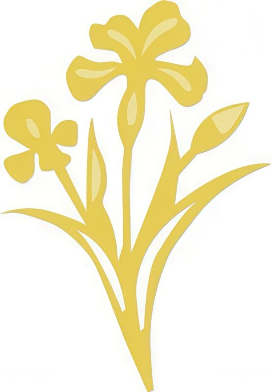 Kaisercraft - Decorative Die - Floral - Iris