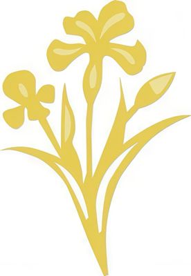 Kaisercraft - Decorative Die - Floral - Iris