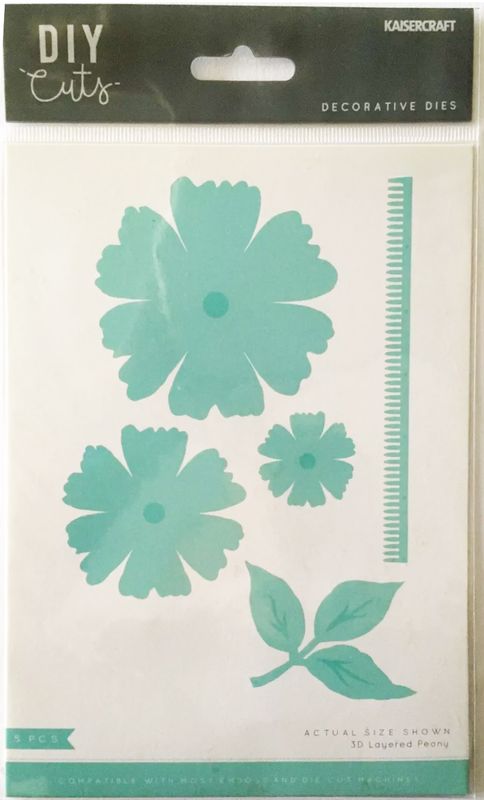 Kaisercraft - Decorative Die - Floral - 3D Layered Peony