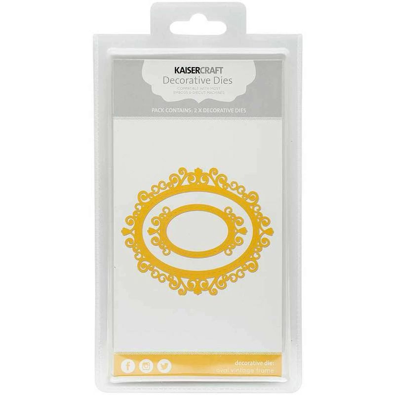 Kaisercraft - Decorative Die - Oval Vintage Frame