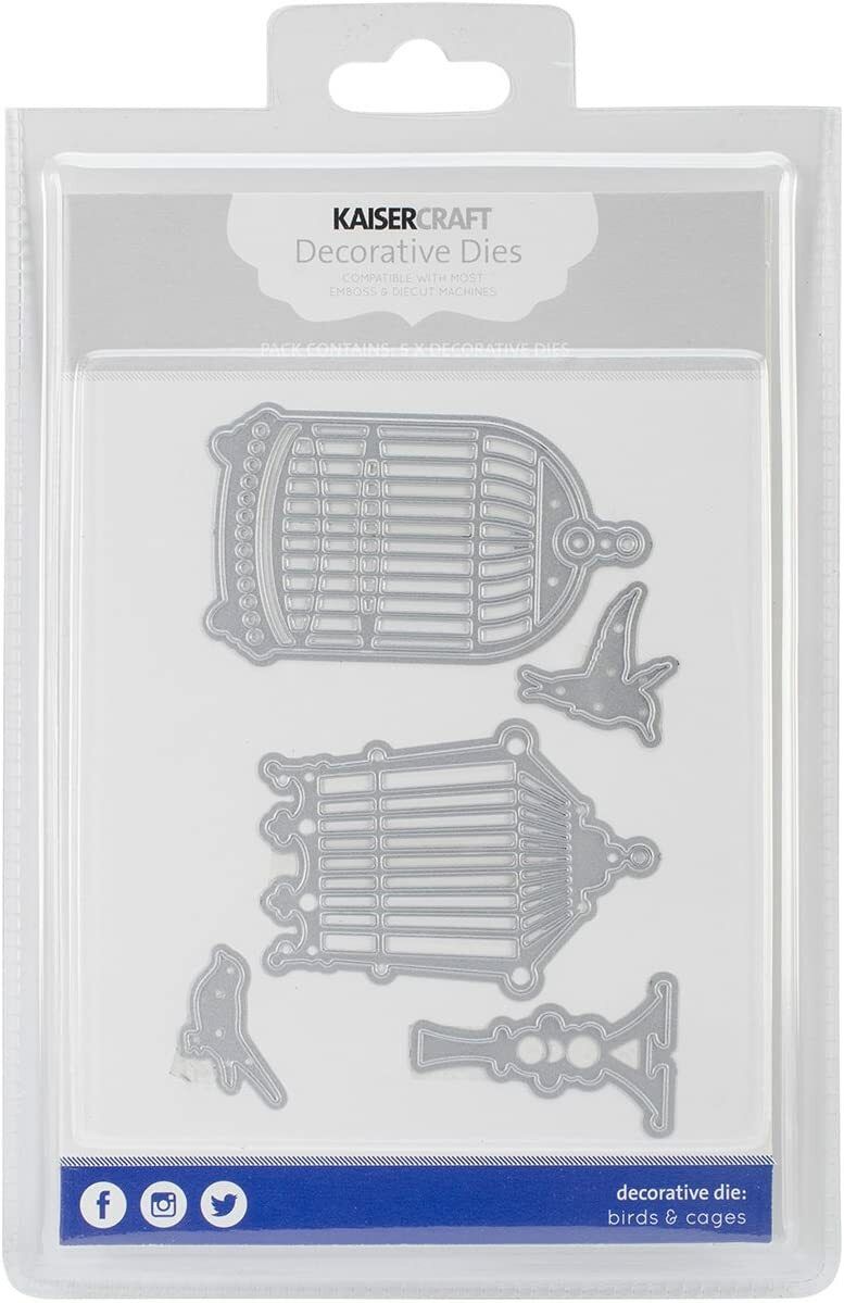 Kaisercraft - Decorative Die - Birds and Cages