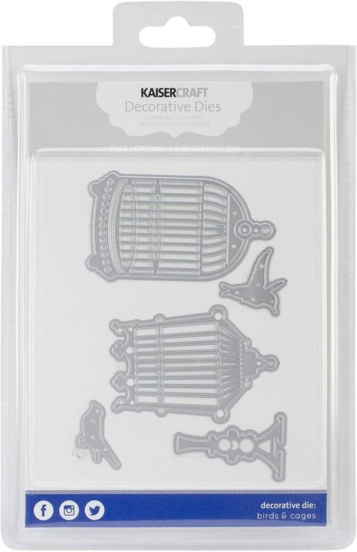 Kaisercraft - Decorative Die - Birds and Cages