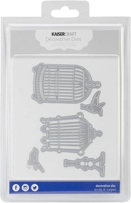 Kaisercraft - Decorative Die - Birds and Cages