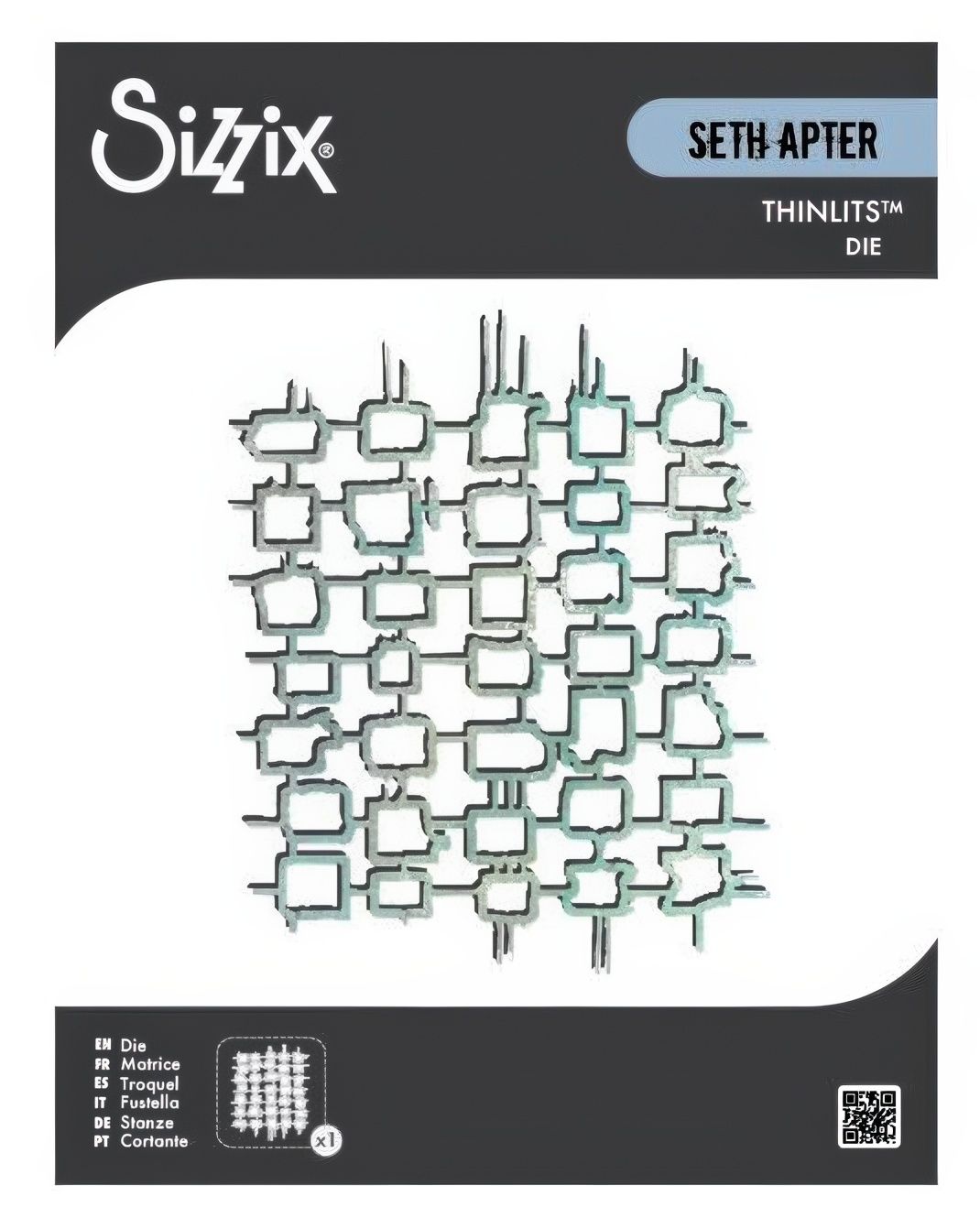 Sizzix - Seth Apter - Thinlits Die Set - Waffles