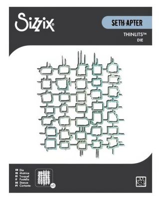Sizzix - Seth Apter - Thinlits Die Set - Waffles
