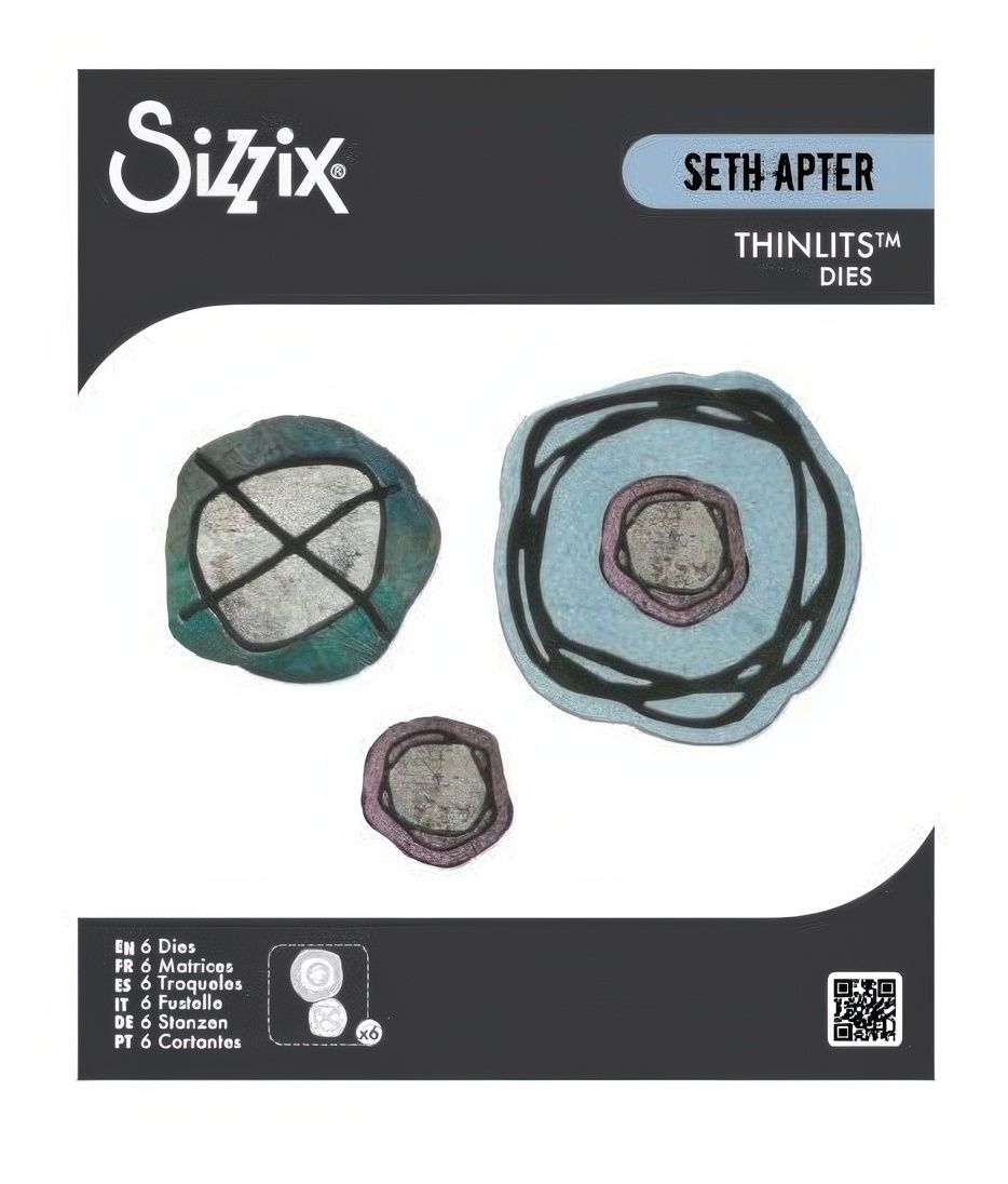 Sizzix - Seth Apter - Thinlits Die Set - Twisters