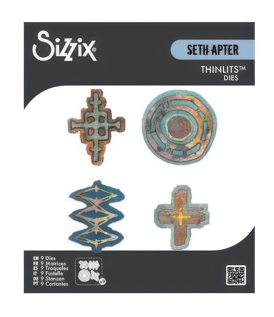 Sizzix - Seth Apter - Thinlits Die Set - Roundabouts