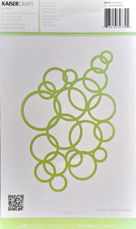 Kaisercraft - Decorative Die - Seaside - Interlock Circles