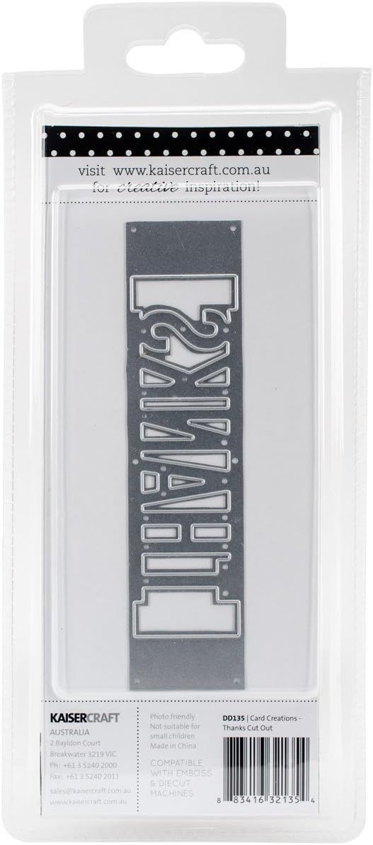 Kaisercraft - Decorative Die - Words - Cut Out - Thanks