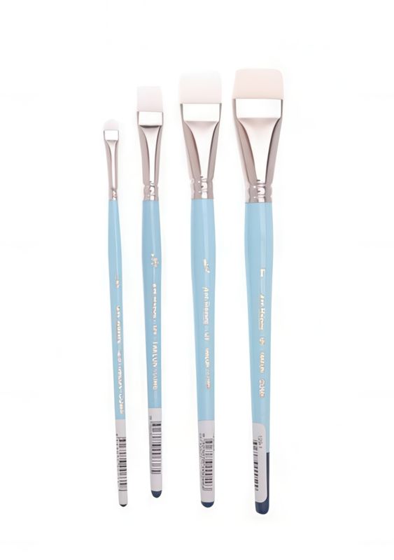 Art Basics - 129 Taklon Comb Brushes - Pick Your size