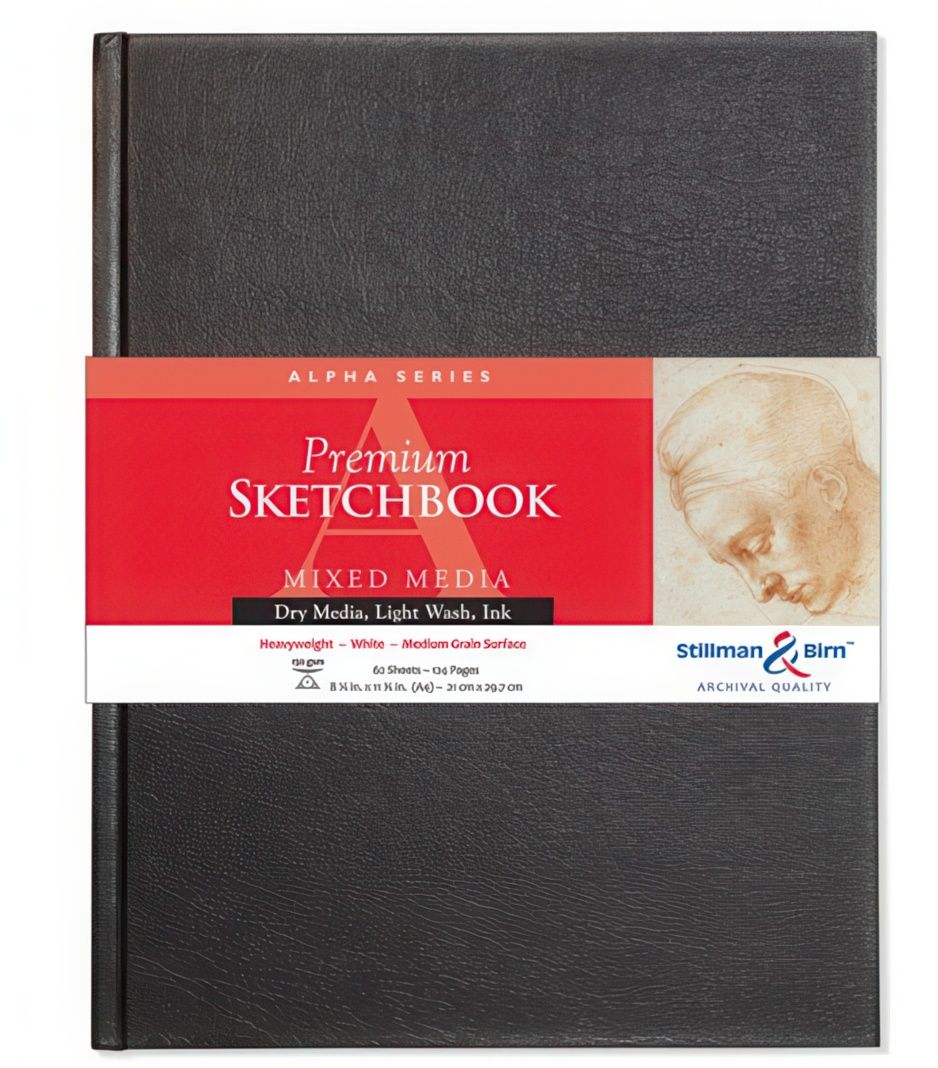 Stillman &amp; Birn - Premium Sketchbook - ALPHA Range - Hard Bound - A4 Portrait