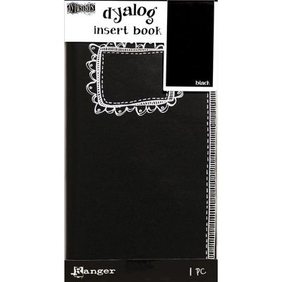 Dyan Reaveley&#39;s Dylusions Dyalog Insert Books - Black #2