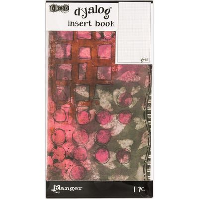 Dyan Reaveley&#39;s Dylusions Dyalog Insert Book - Grid