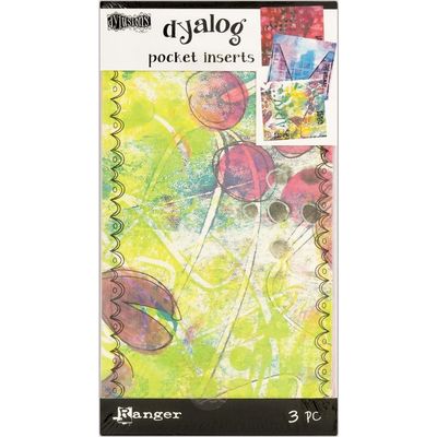 Dyan Reaveley&#39;s Dylusions Dyalog Pocket Inserts