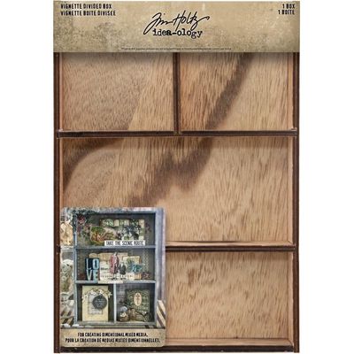 Tim Holtz - Idea-ology - Vignette Divided Box