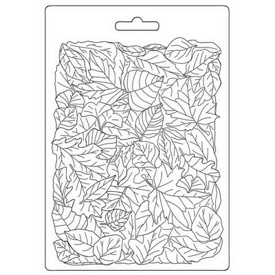 Stamperia - Woodland - A5 Soft Mould - Leaves Patterns