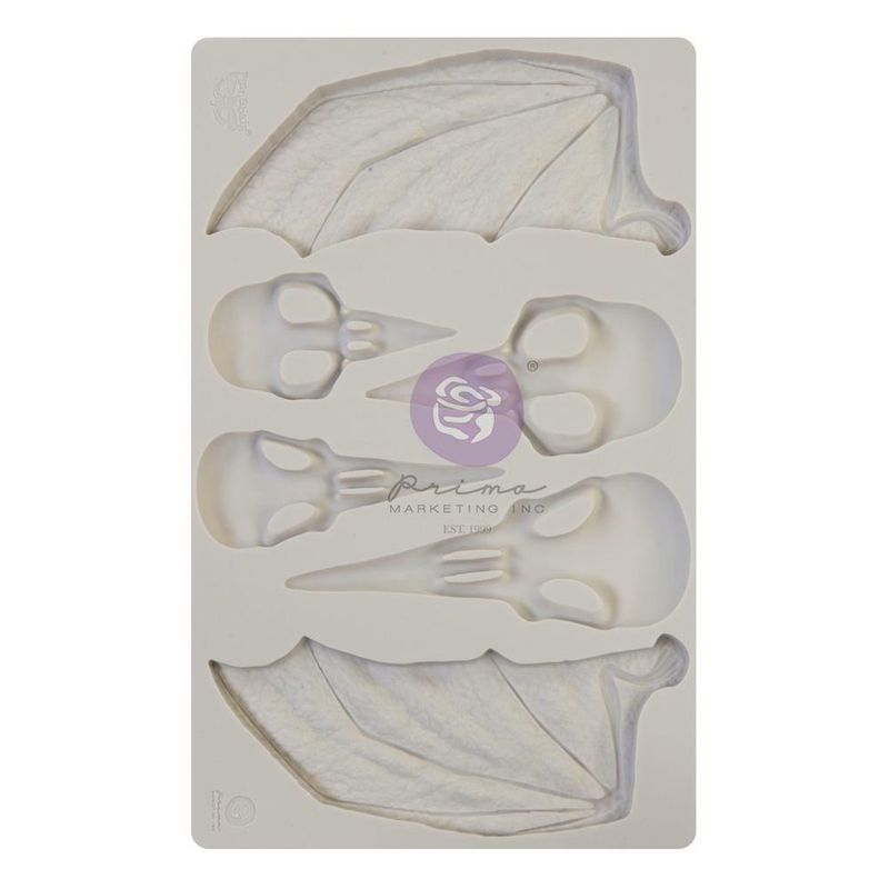 Prima Marketing - Re-Design Decor Mould - 5&quot;x8&quot; - Birds &amp; Bats