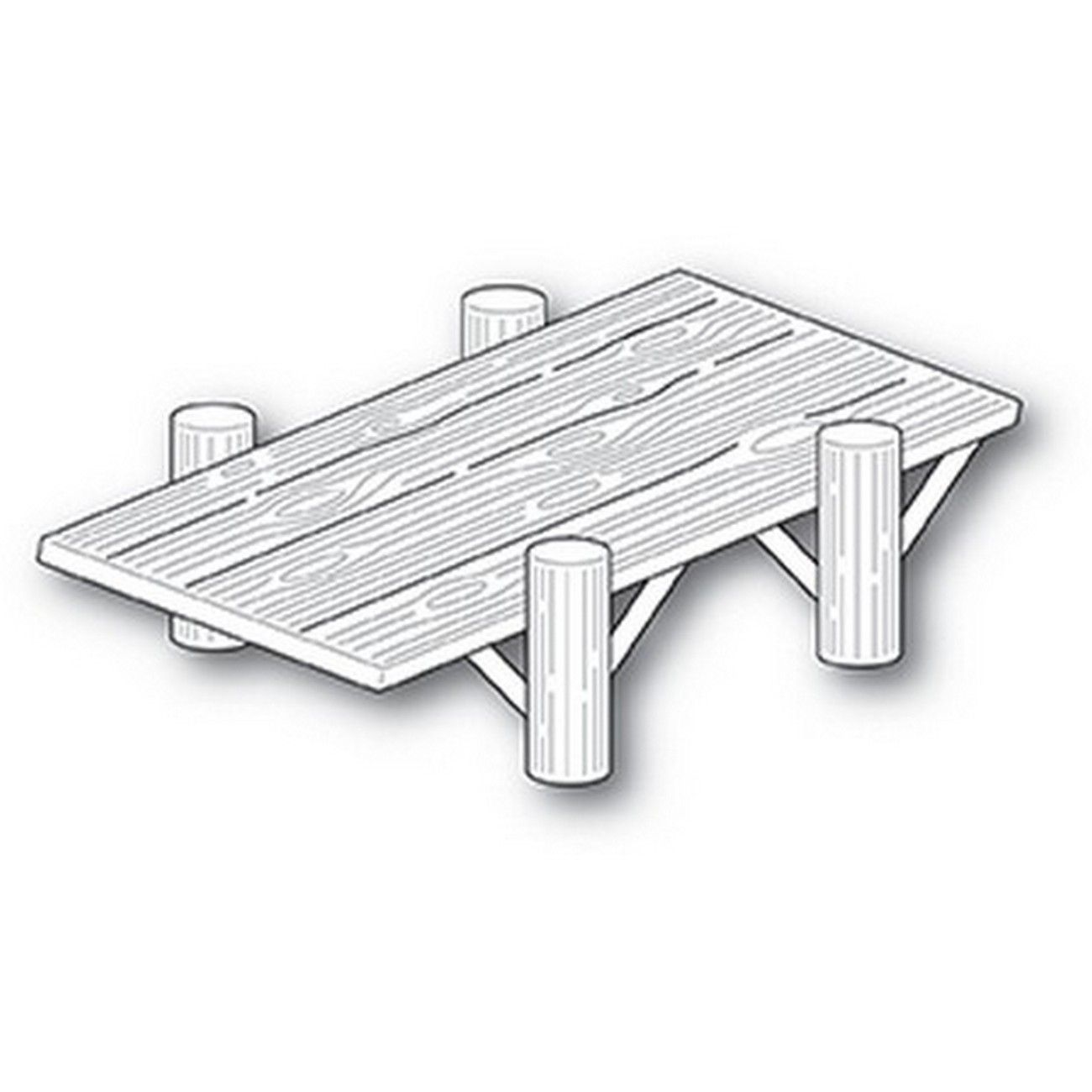 Poppystamp Dies - Seaside Dock