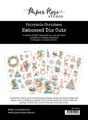 Paper Rose - Fairytale Christmas - Embossed Die Cuts