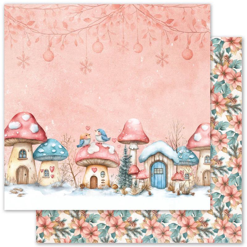 Paper Rose - Fairytale Christmas - 12&quot;x12&quot; Double-sided Paper - F