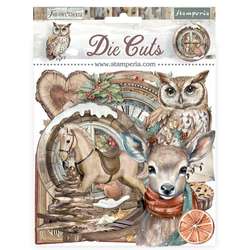 Stamperia - The Owl&#39;s House - Die Cuts