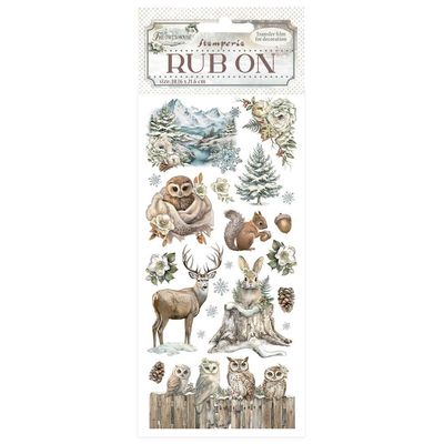 Stamperia - The Owl&#39;s House - Rub-ons - Wildlife