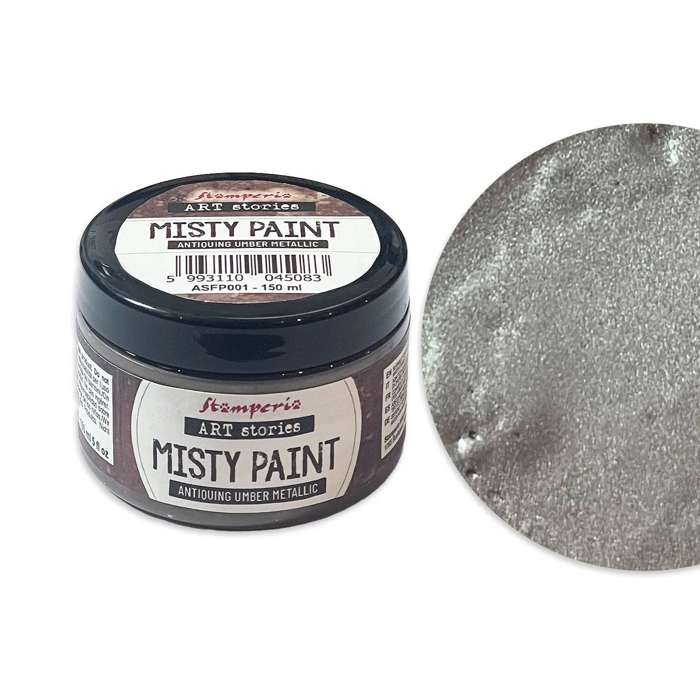 Stamperia - Misty Paint - Metallic - Antiquing Umber