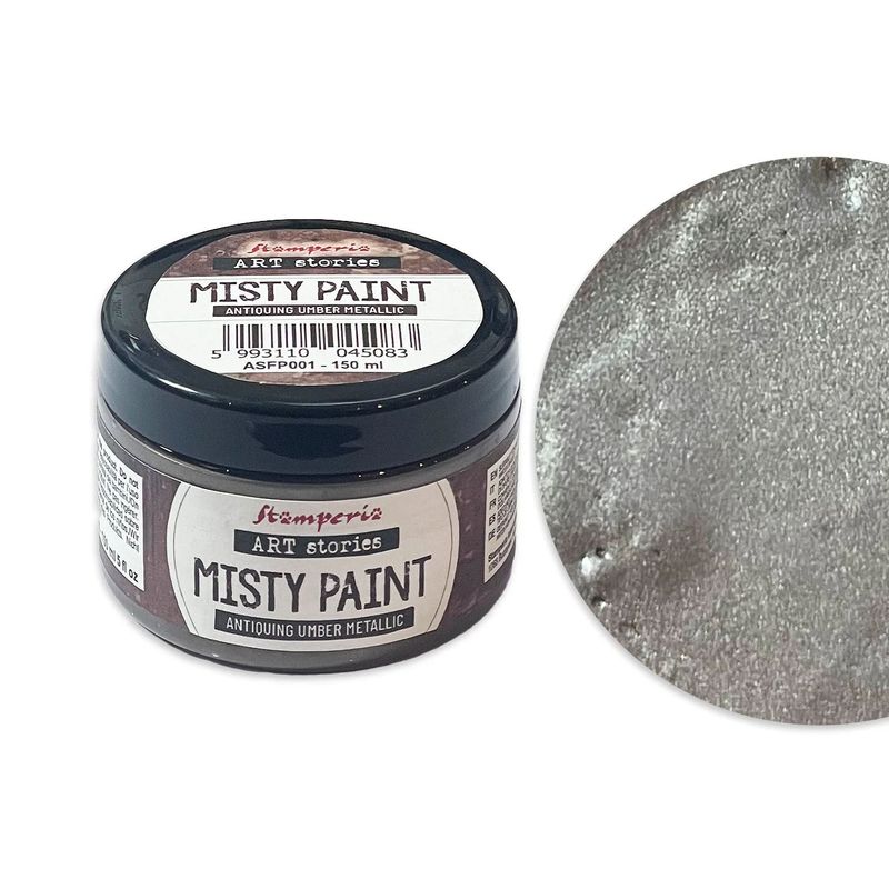 Stamperia - Misty Paint - Metallic - Antiquing Umber