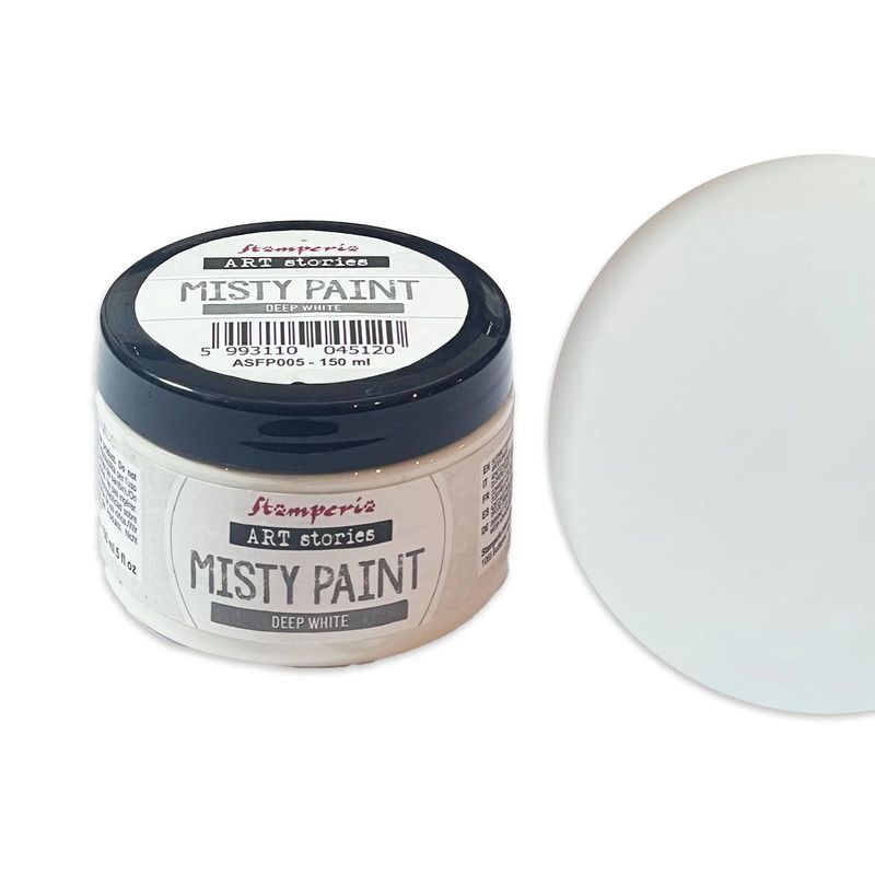 Stamperia - Misty Paint - 150ml - Deep White