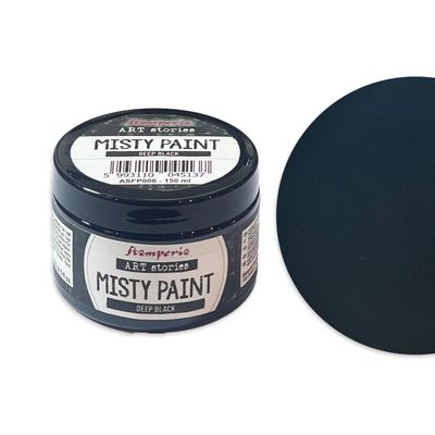 Stamperia - Misty Paint - 150ml - Deep Black