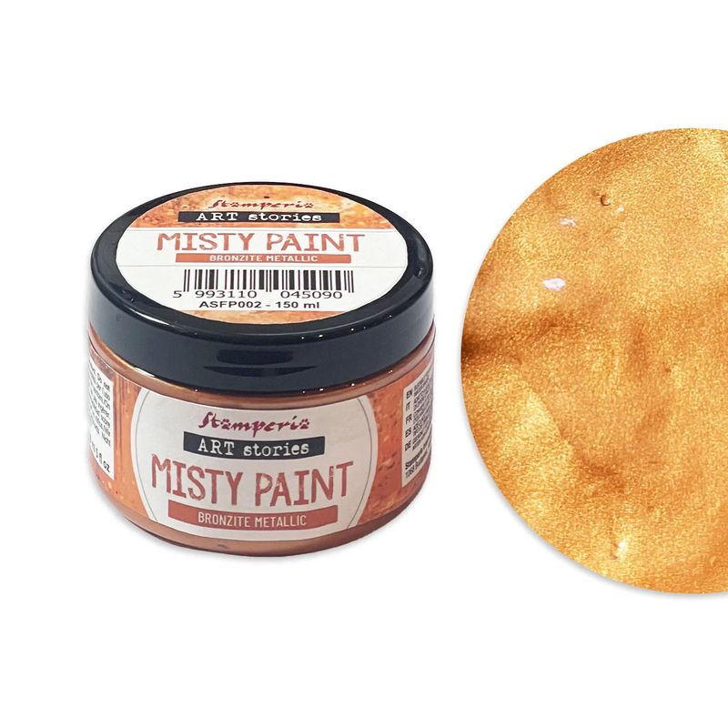 Stamperia - Misty Paint - Metallic - Bronzite